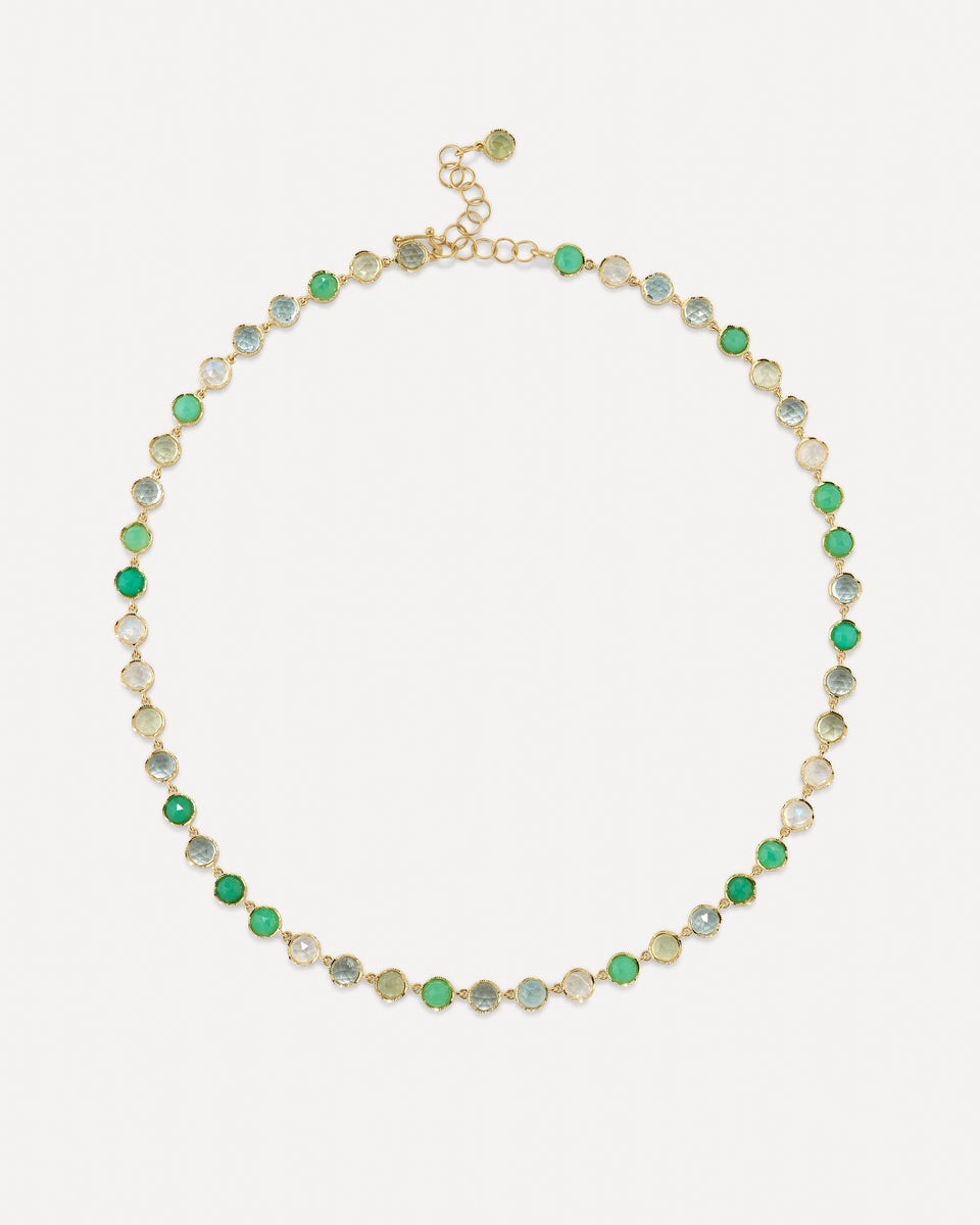 Small Classic Link Mixed Necklace - Irene Neuwirth