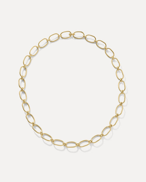 Buy Large Oval Link Chain Necklace 18K Gold Online at Irene