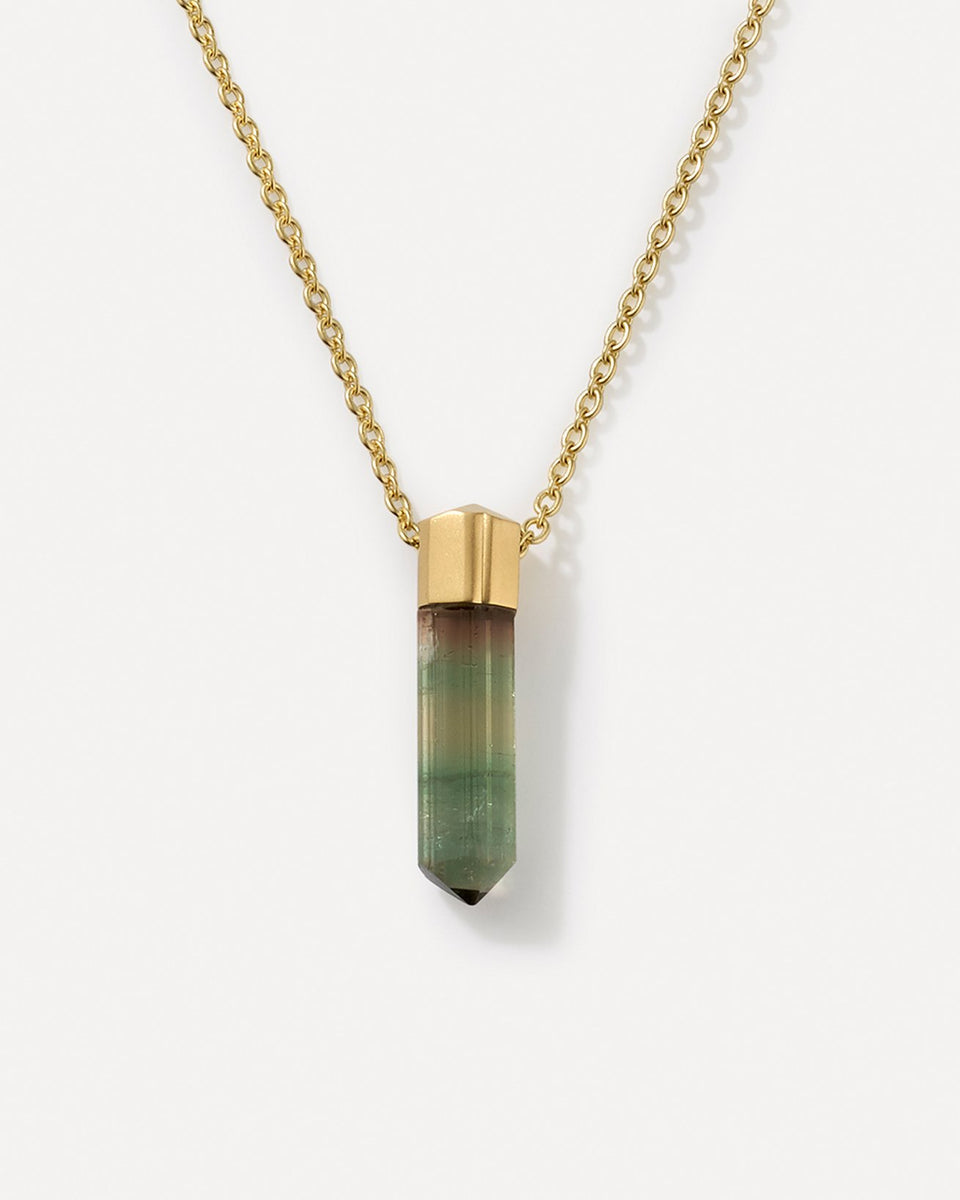 One of a Kind Crystal Pendant Necklace - Irene Neuwirth