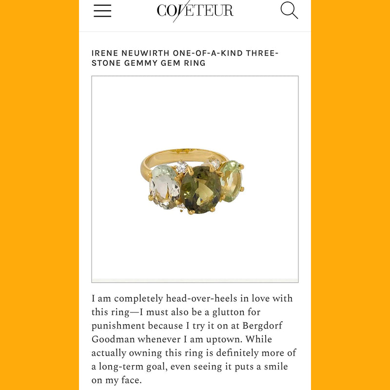 Featured on Coveteur