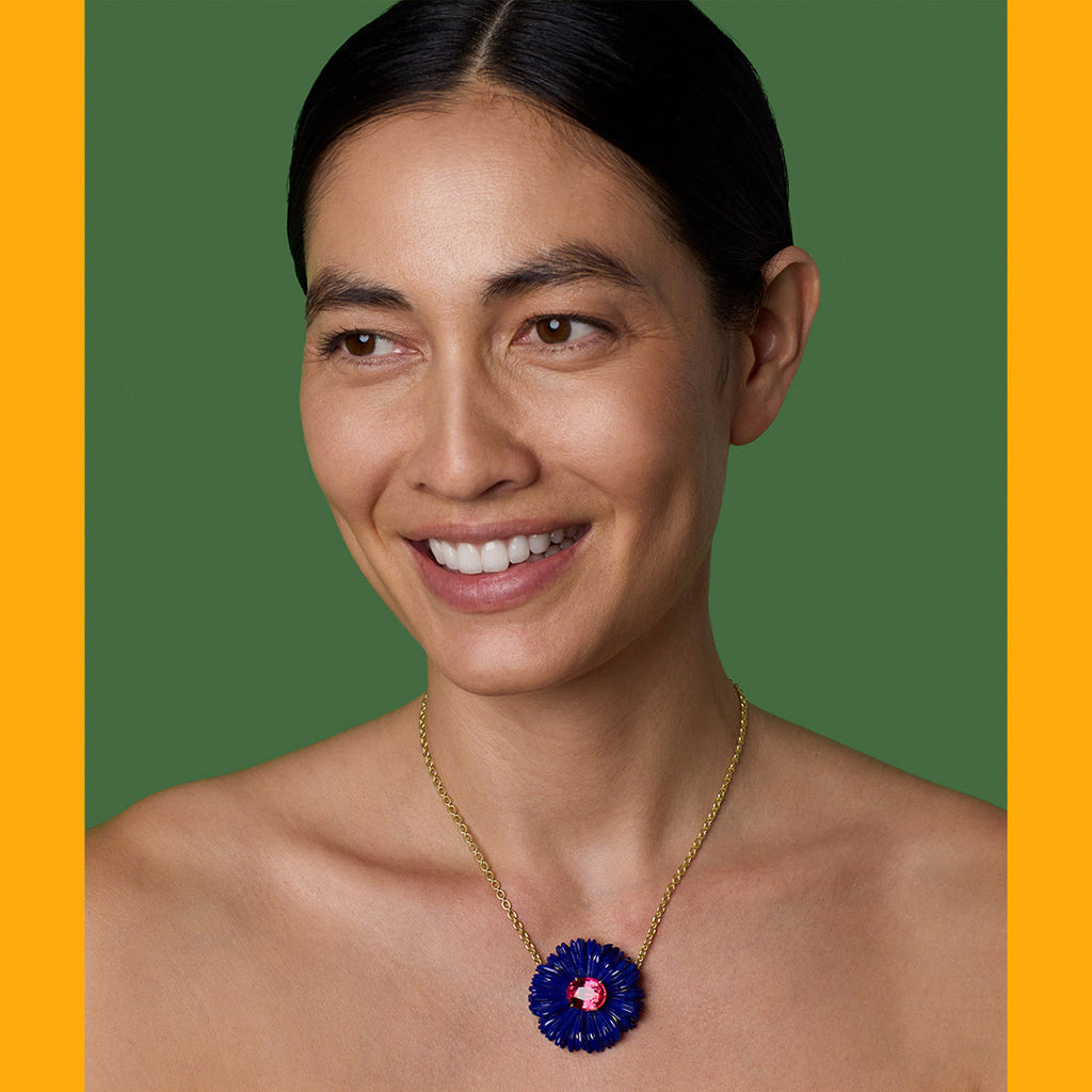 Fall's Secret Garden in Gold and Gemstones