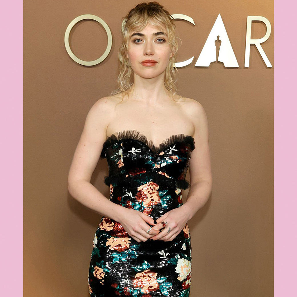 Worn by Imogen Poots