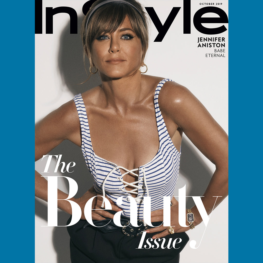 Jennifer Aniston on the cover of InStyle