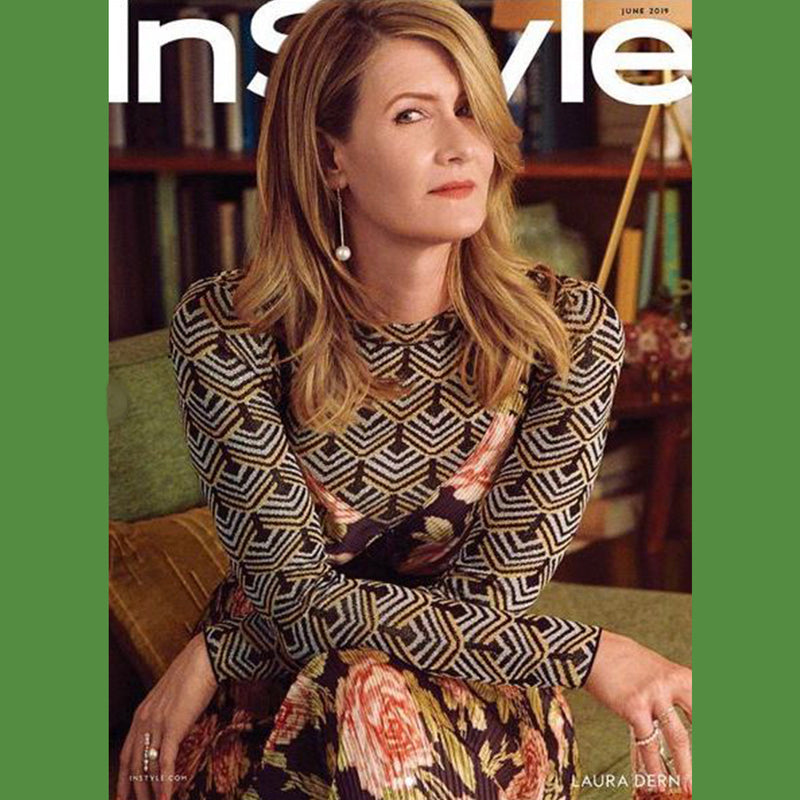 Laura Dern on the cover of InStyle