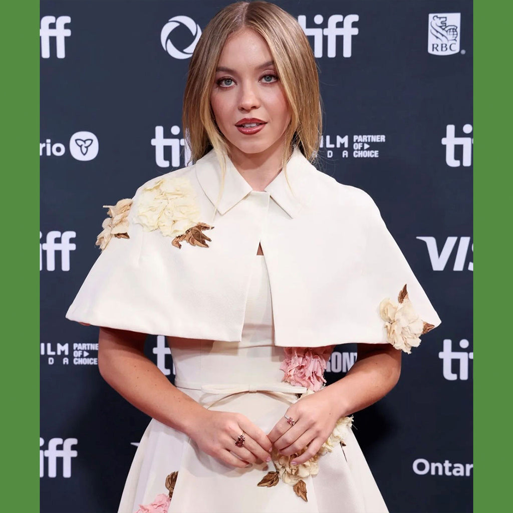 Worn by Sydney Sweeney