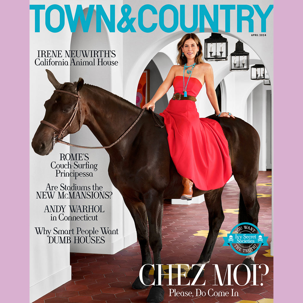 Irene on the Cover of Town & Country's April Issue