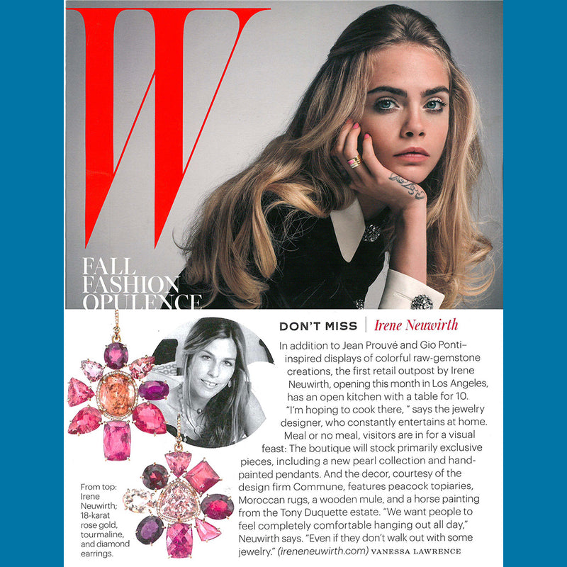 Featured in W Magazine