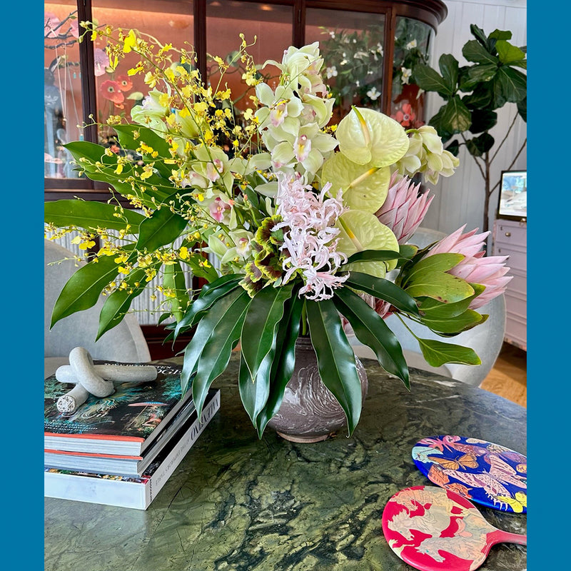 Our Friends Pretend Plants and Flowers This Week at Brentwood Country Mart and Melrose Place