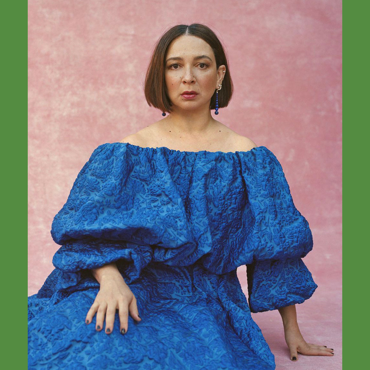 Worn by Maya Rudolph in Harper's Bazaar Magazine | Irene Neuwirth Jewelry