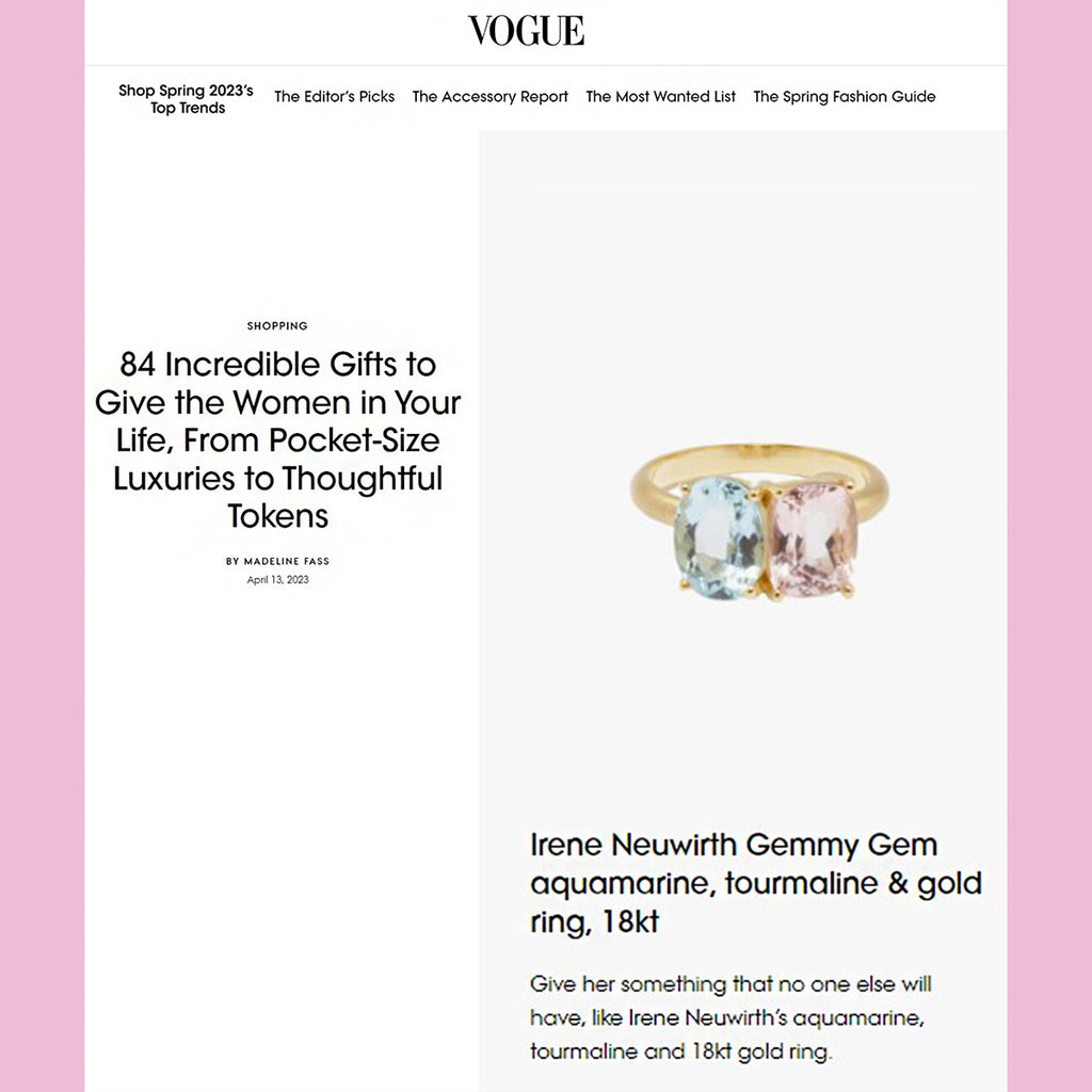 Featured on Vogue.com