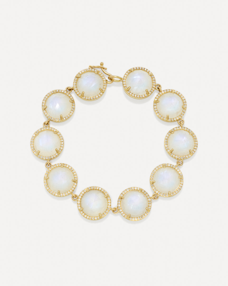 Pavé Medium Classic Link Bracelet - Irene Neuwirth