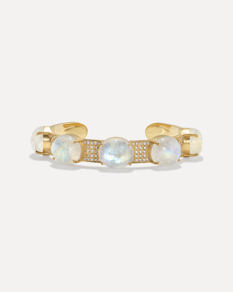 Classic Pavé Cuff - Irene Neuwirth