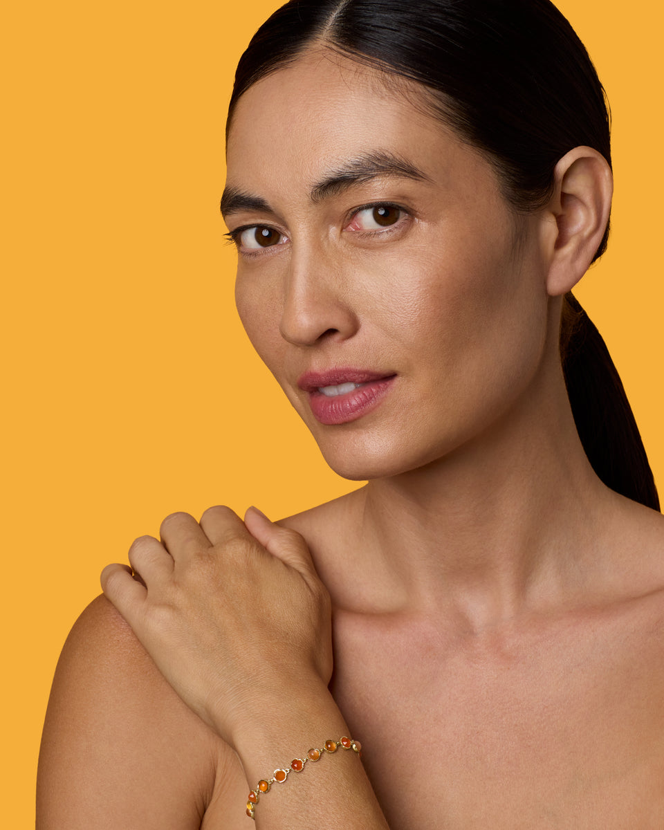 Small Classic Link Mixed Bracelet - Irene Neuwirth