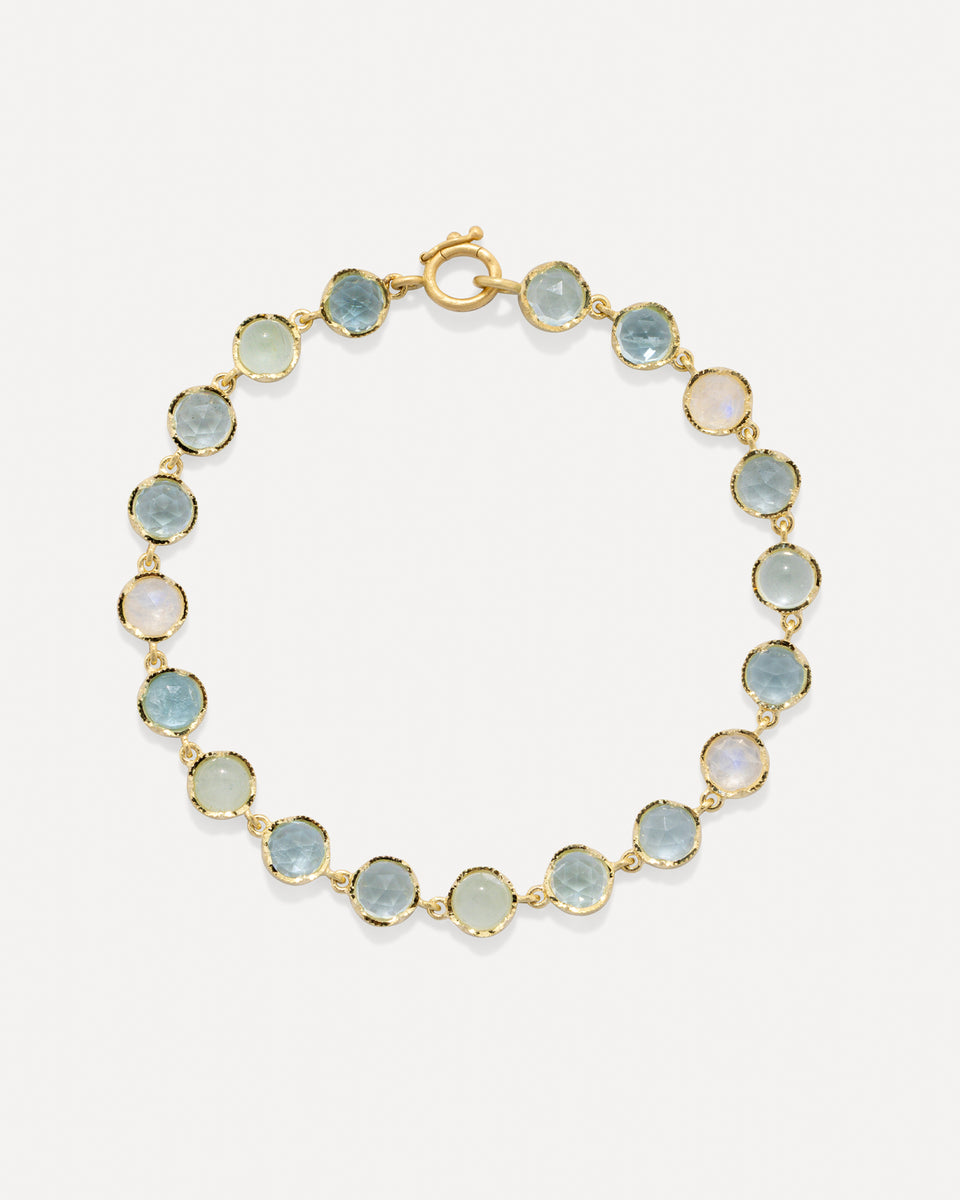Small Classic Link Mixed Bracelet - Irene Neuwirth