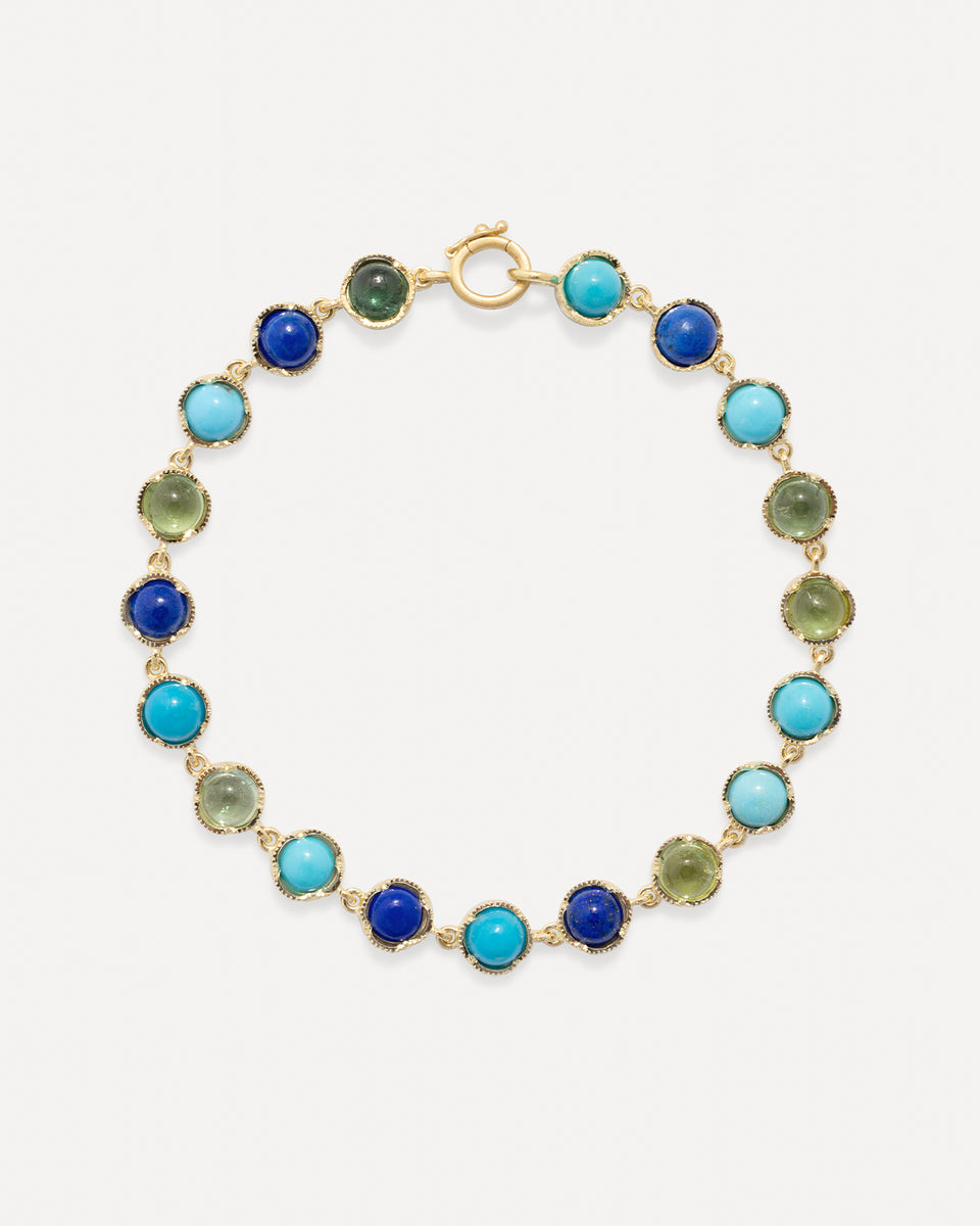 Small Classic Link Mixed Bracelet - Irene Neuwirth