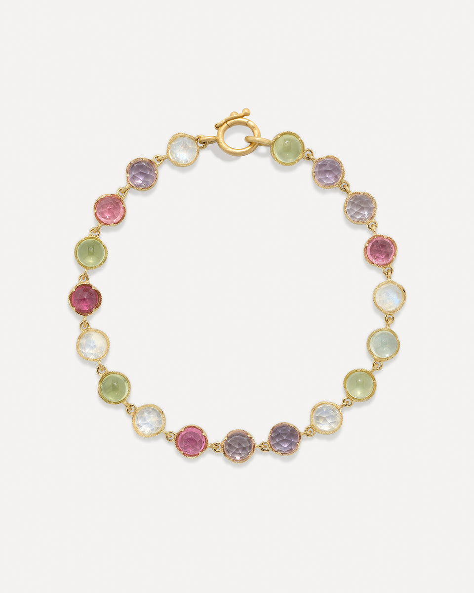 Small Classic Link Mixed Bracelet - Irene Neuwirth