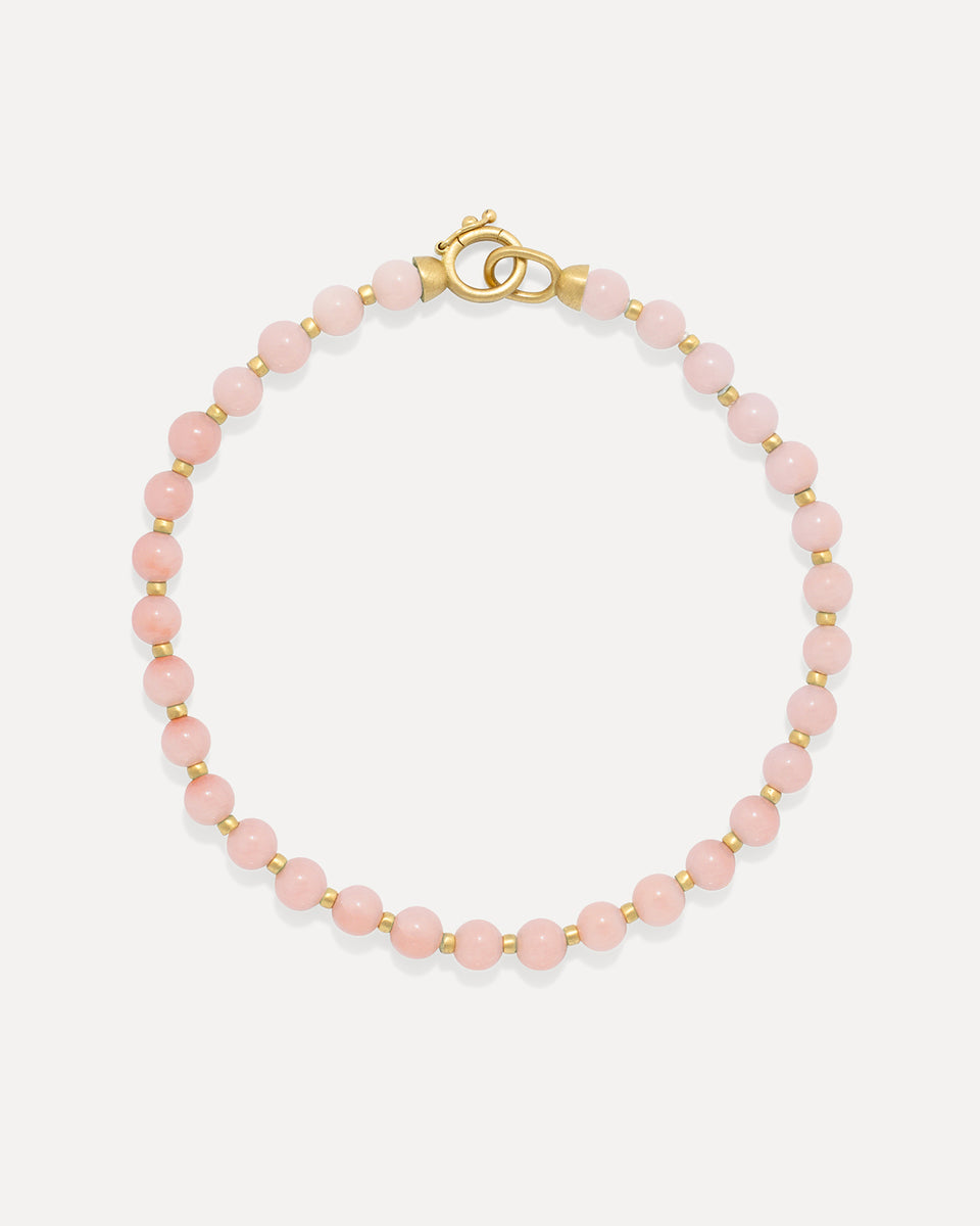 Petite Gumball Gold Beaded Bracelet - Irene Neuwirth