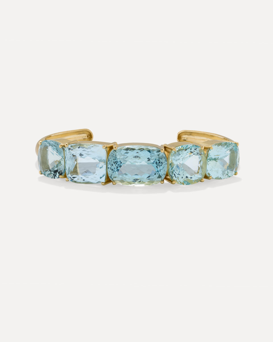 One of a Kind Gemmy Gem Cuff - Irene Neuwirth