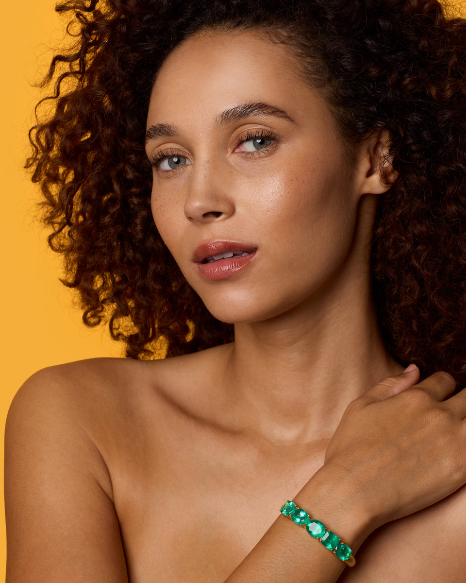 One of a Kind Gemmy Gem Cuff