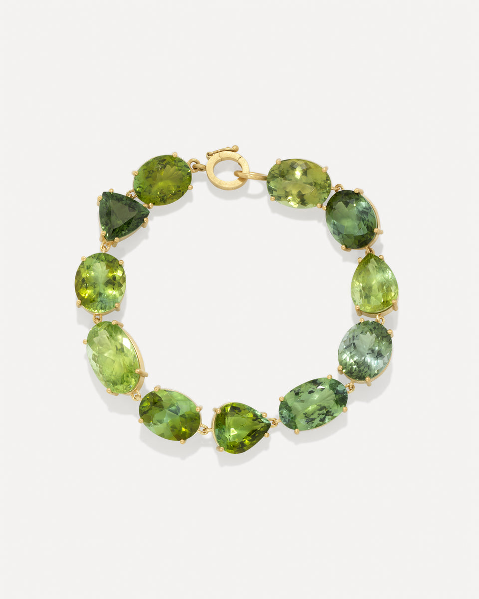 One of a Kind Gemmy Gem Link Bracelet