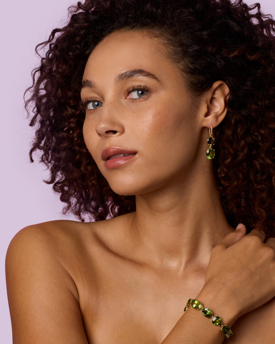 One of a Kind Gemmy Gem Link Bracelet