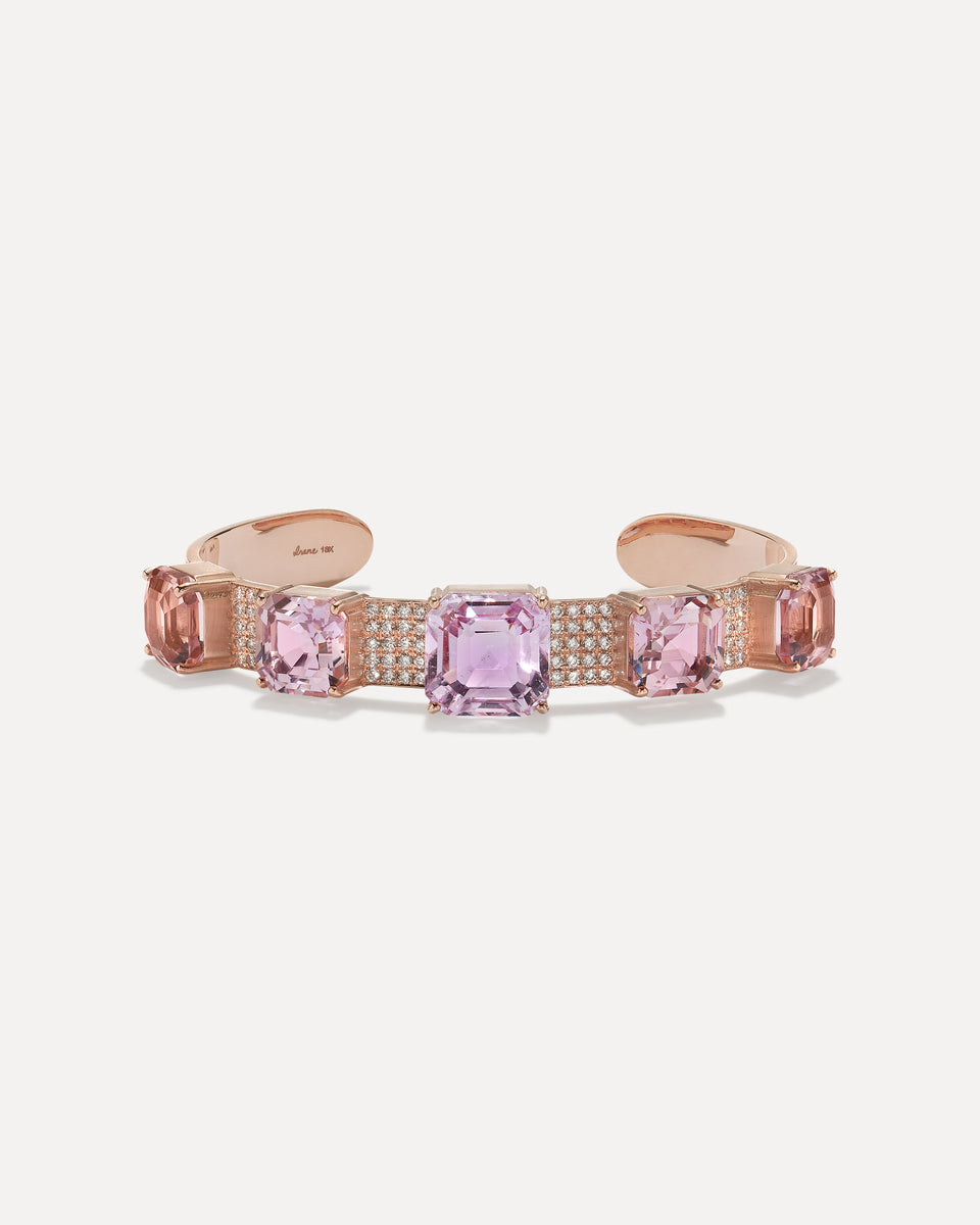 One of a Kind Pavé Gemmy Gem Cuff