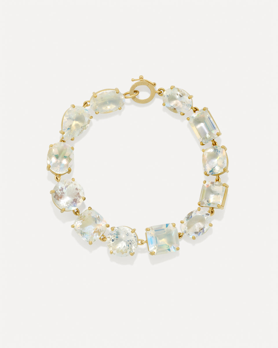 One of a Kind Gemmy Gem Link Bracelet