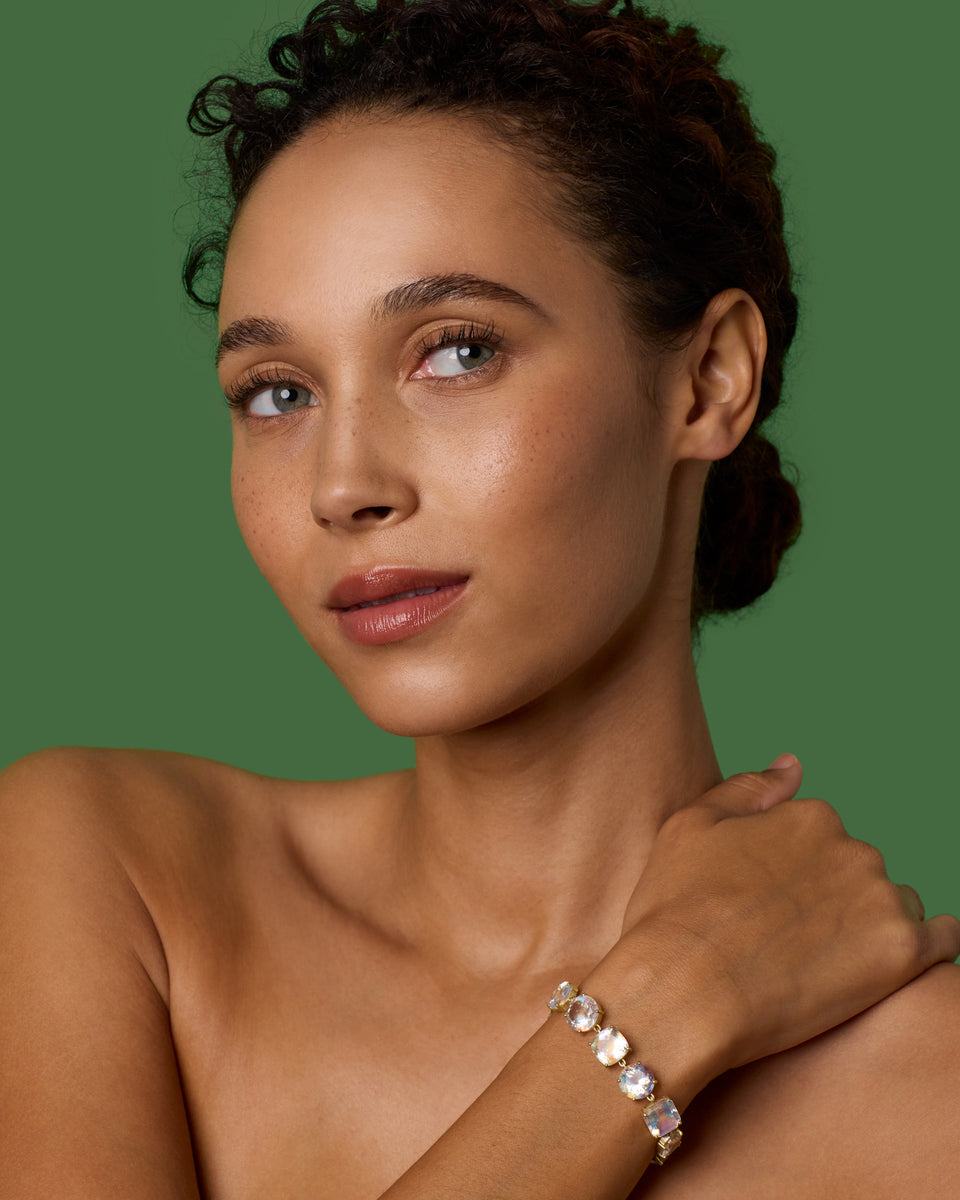 One of a Kind Gemmy Gem Link Bracelet