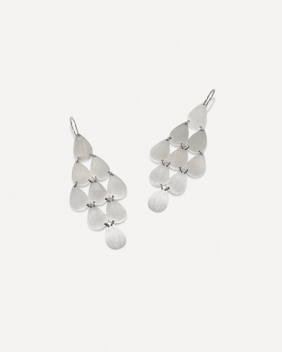 Gold Classic Nine Drop Earrings - Irene Neuwirth