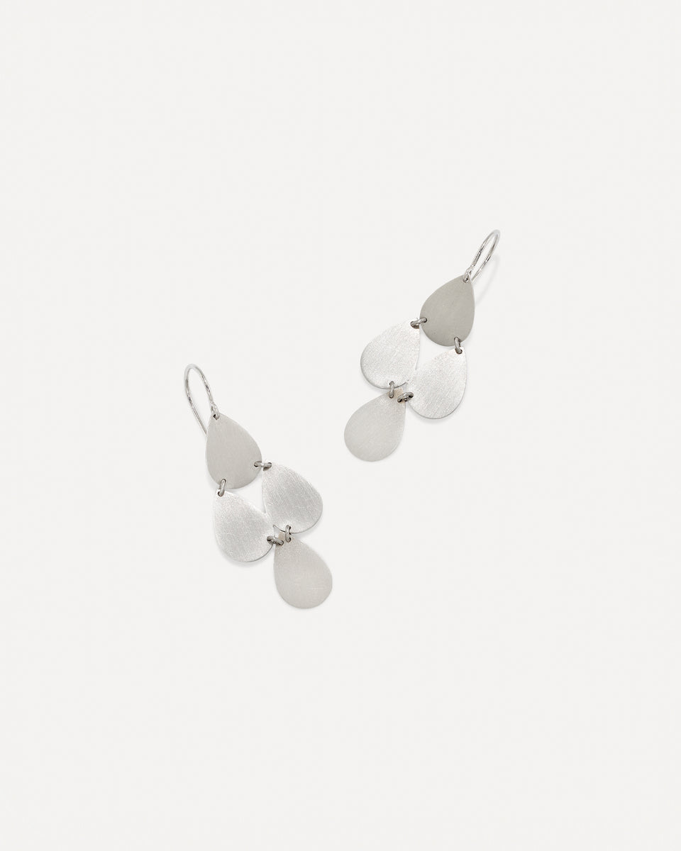 Gold Classic Four Drop Earrings - Irene Neuwirth