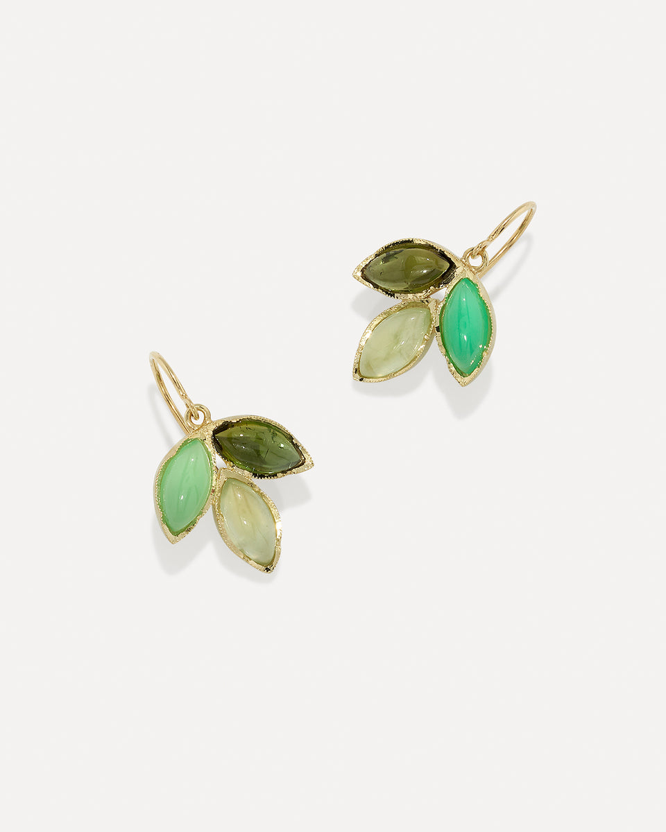 Classic Trio Dew Drop Mixed Earrings - Irene Neuwirth