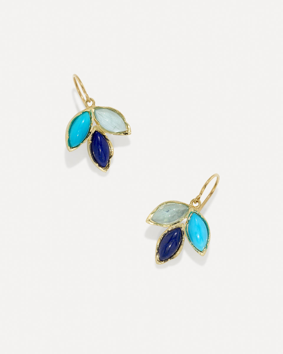 Classic Trio Dew Drop Mixed Earrings - Irene Neuwirth