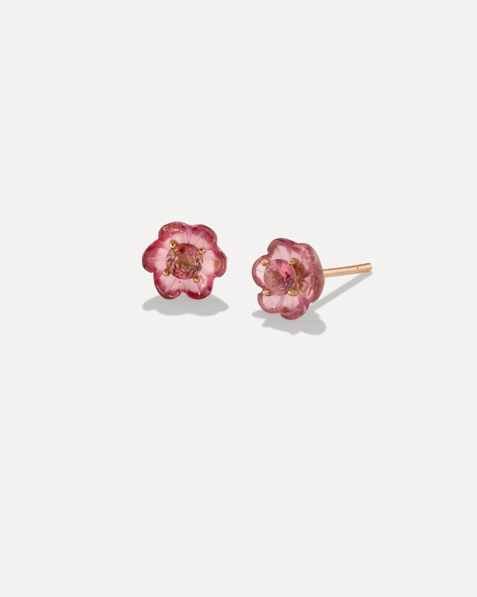 Petite Gem Blossom Studs - Irene Neuwirth