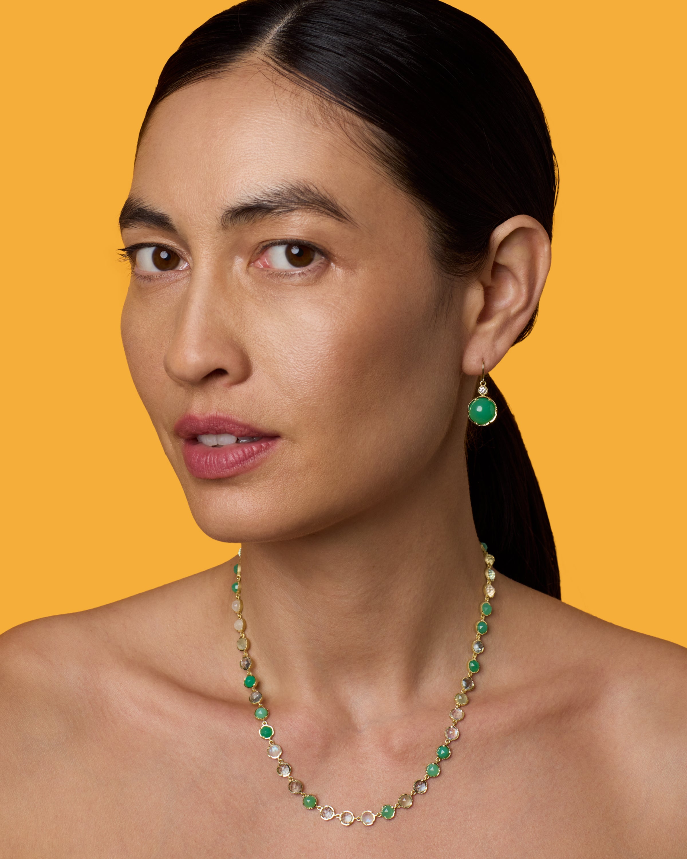 Small Classic Link Mixed Necklace Multi 18k Gold – Irene Neuwirth