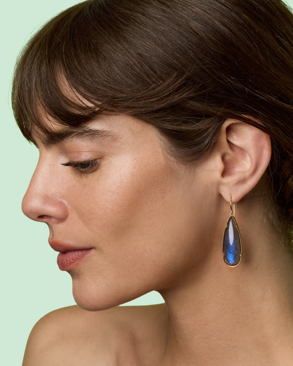 Extra Large Classic Tear Drop Earrings - Irene Neuwirth