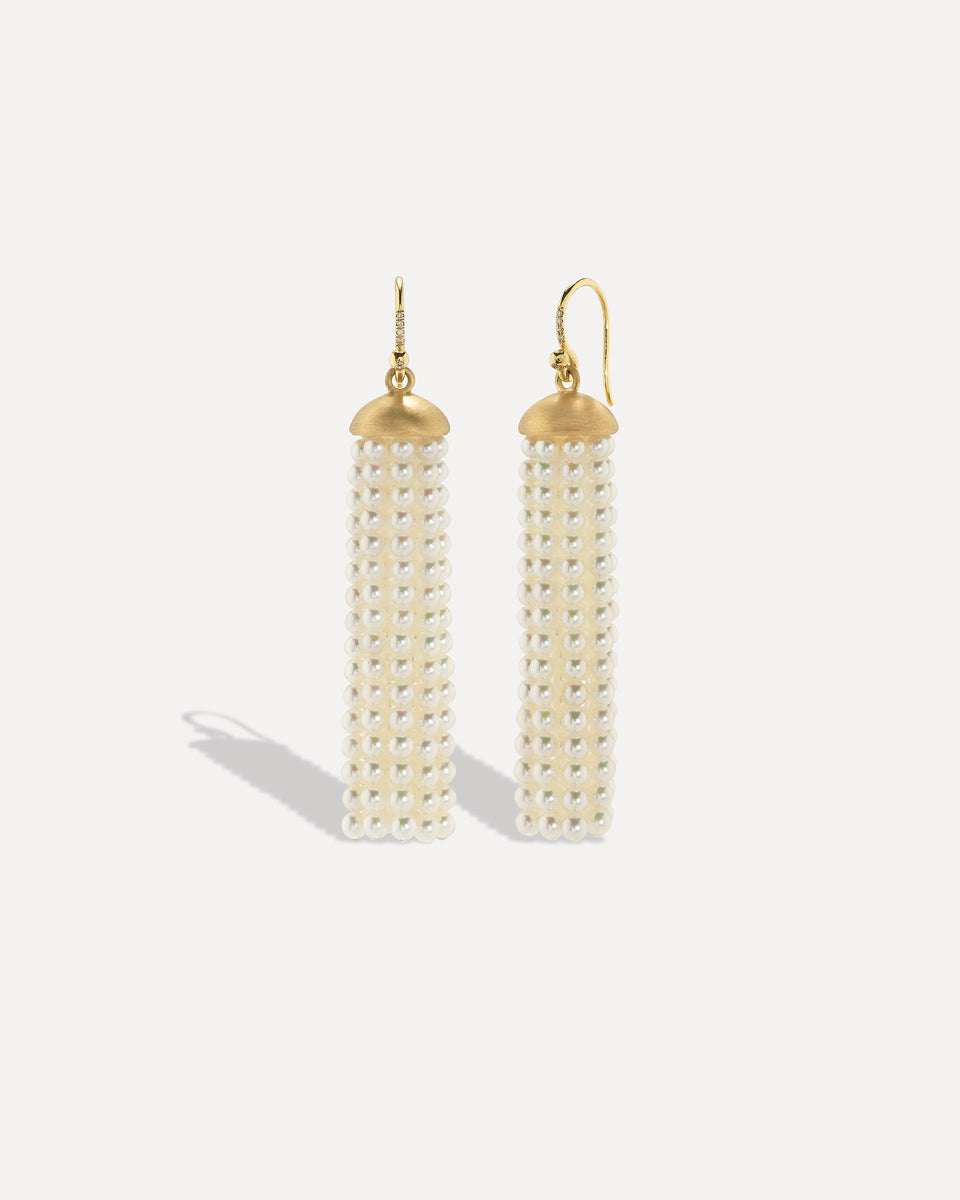 Medium Tassel Earrings - Irene Neuwirth