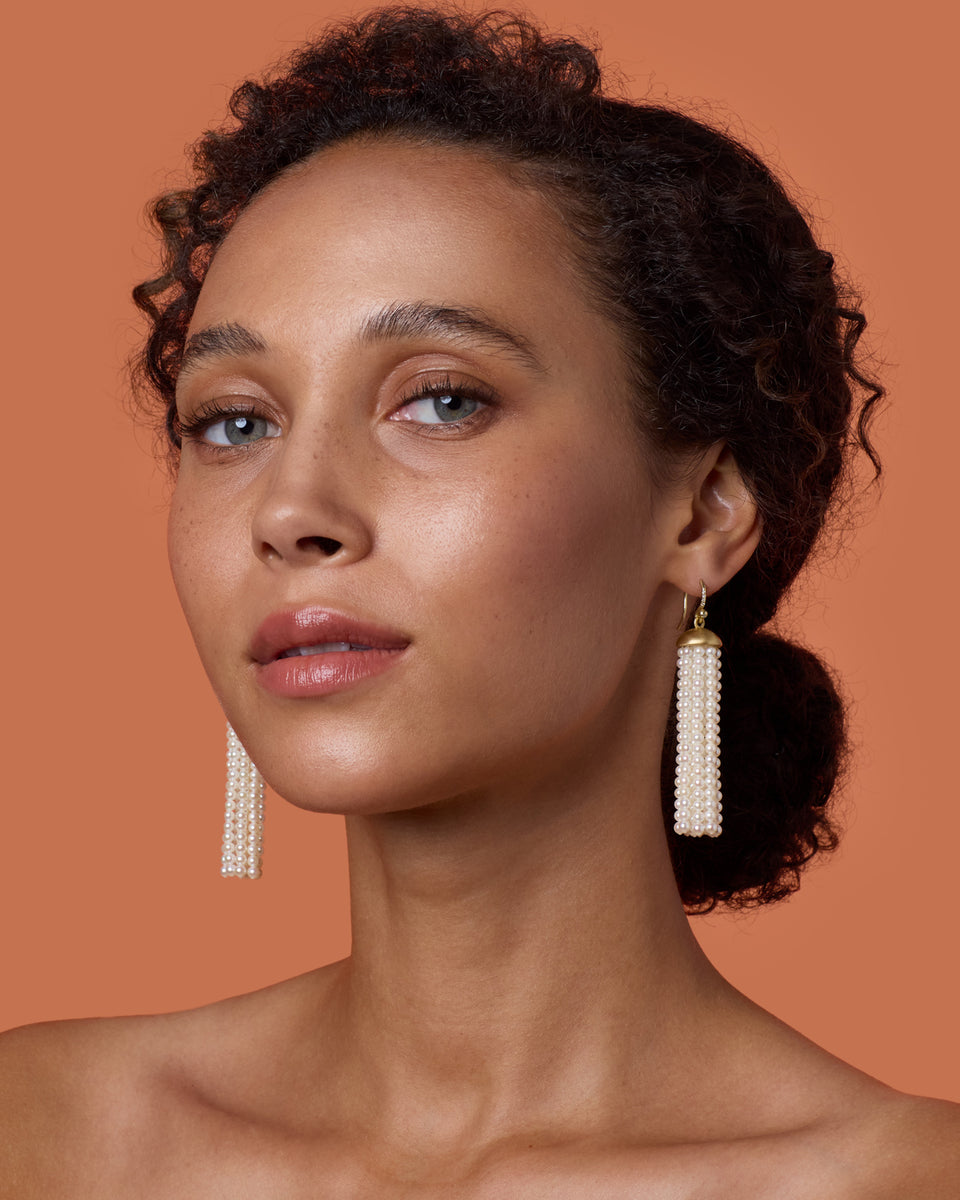 Medium Tassel Earrings - Irene Neuwirth