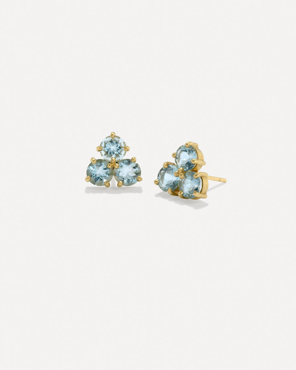 One of a Kind Gemmy Gem Trio Studs