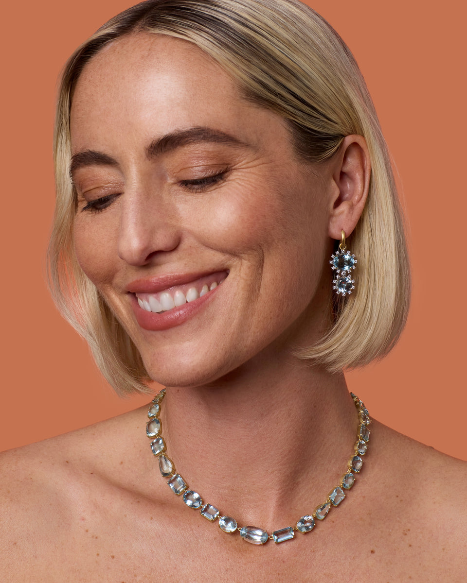 One of a Kind Gemmy Gem Link Necklace