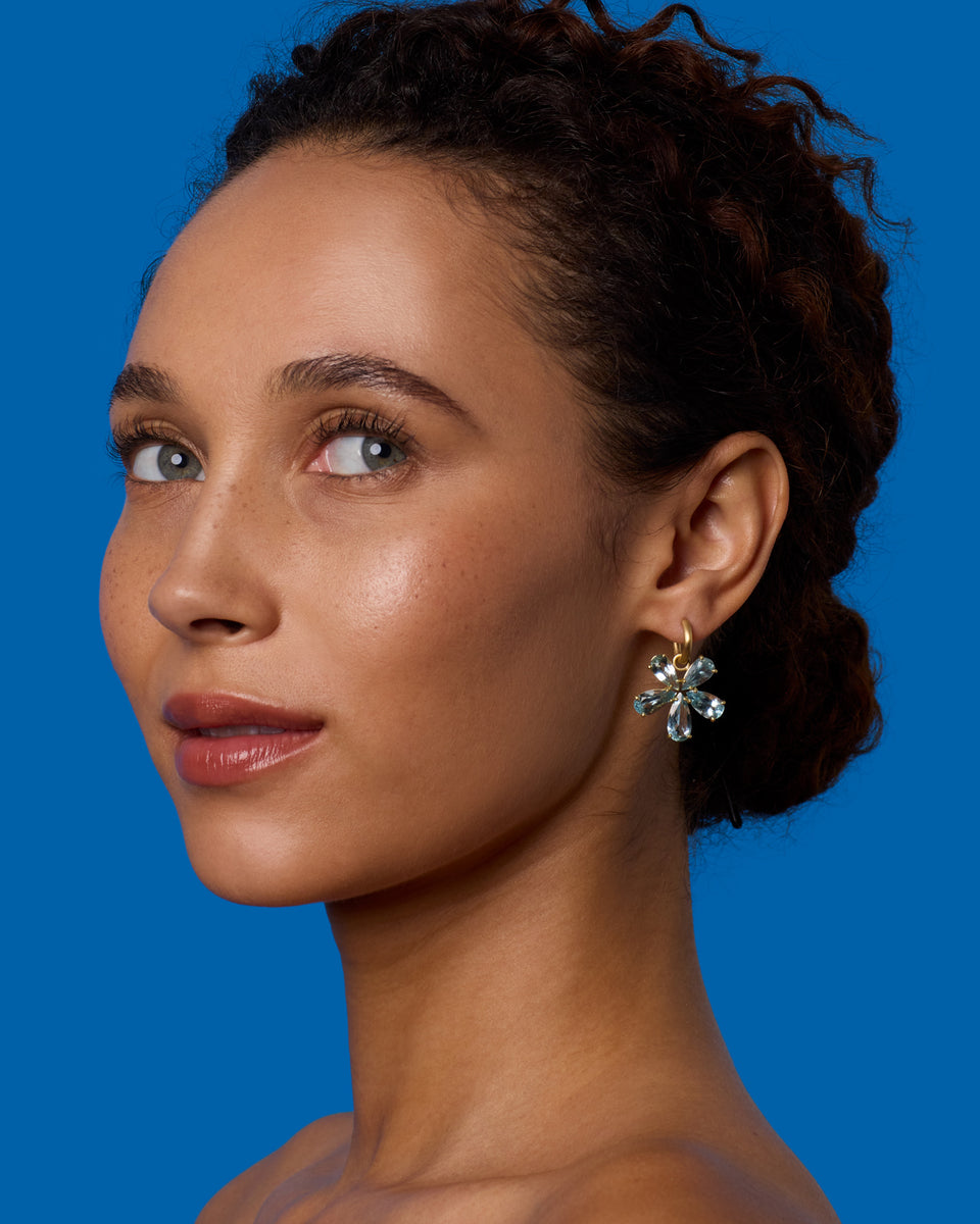 One of a Kind Gemmy Gem Party Mix Jeweled Huggies