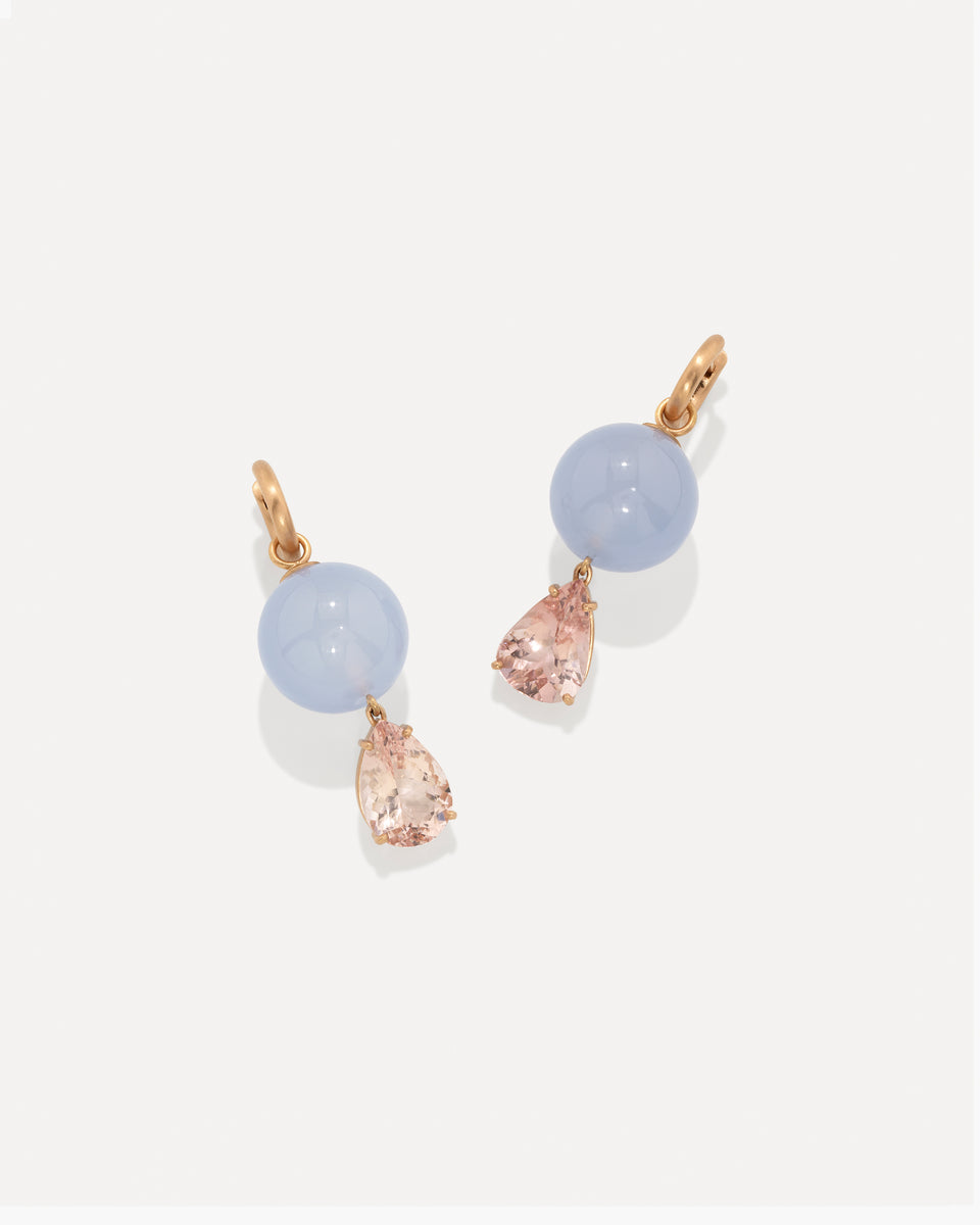 One of a Kind Gumball Gemmy Gem Jeweled Huggies - Irene Neuwirth