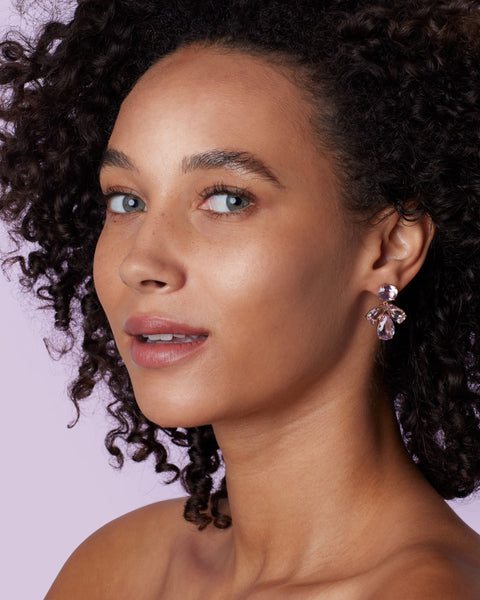 One of a Kind Gemmy Gem Flora Earrings - Irene Neuwirth