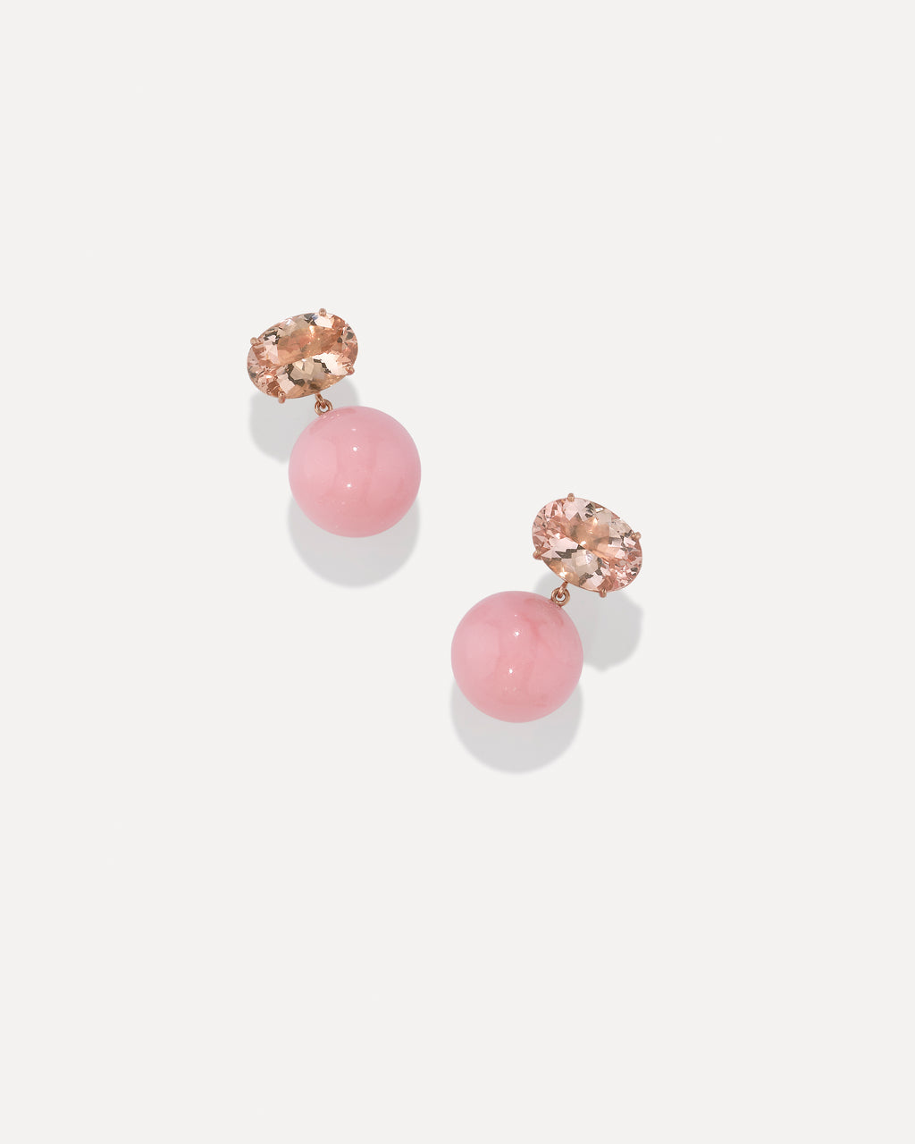 One of a Kind Double Drop Gumball Earrings - Irene Neuwirth