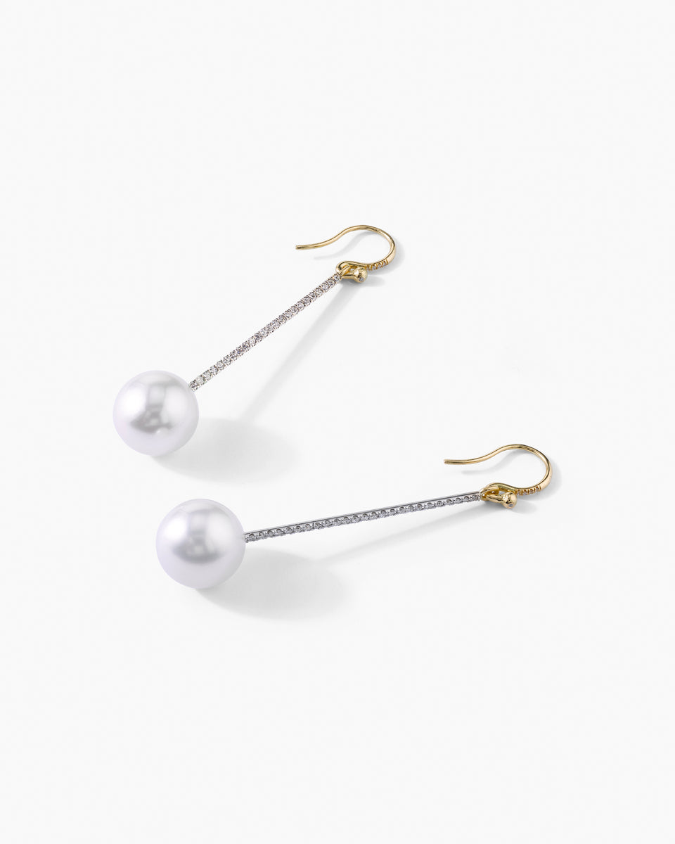 One of a Kind Pavé Large Gumball Lollipop Earrings - Irene Neuwirth