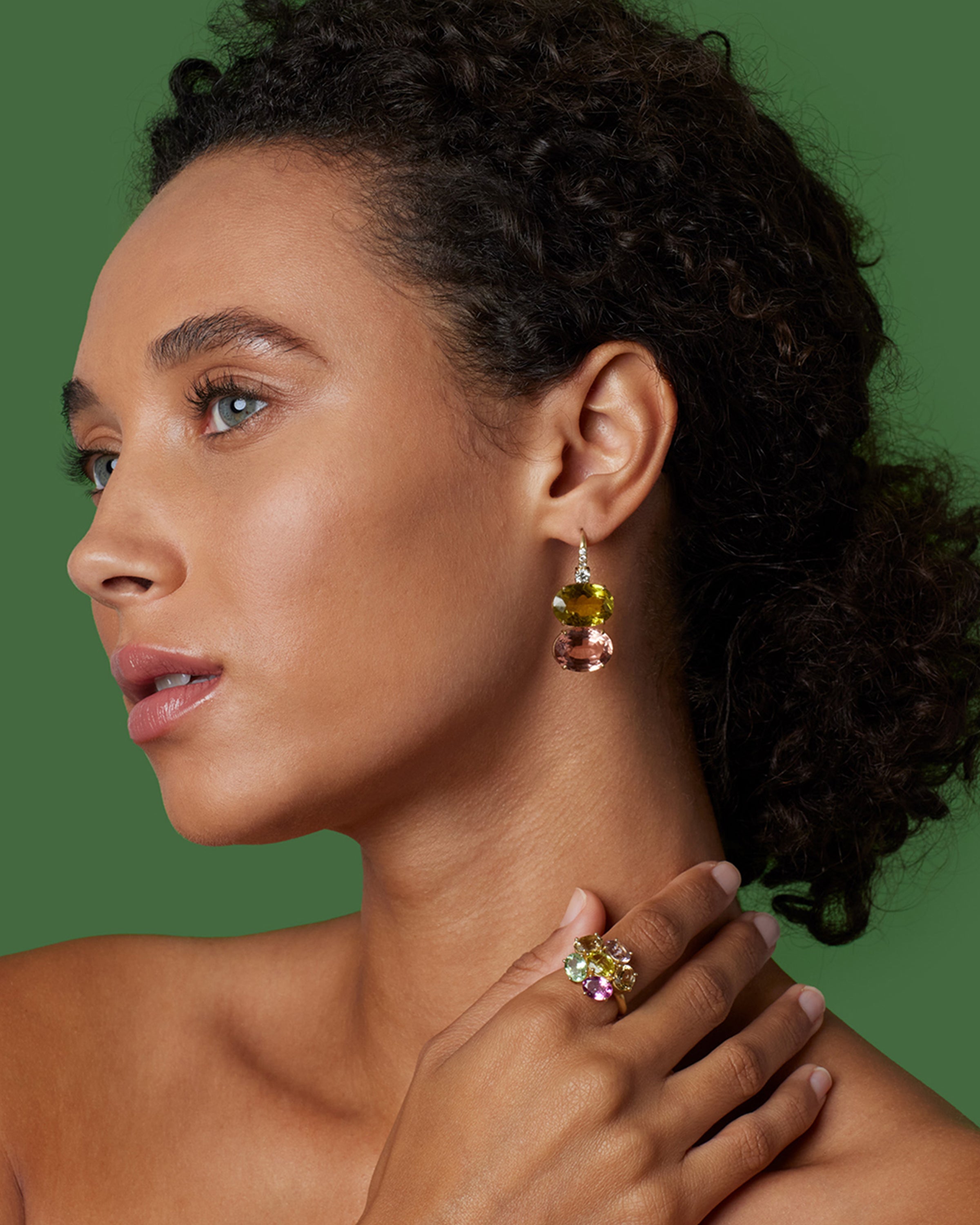 Flipkart.com - Buy SSFJ One Gram Gold Ruby Single stone Earrings Ruby  Copper Drops & Danglers Online at Best Prices in India