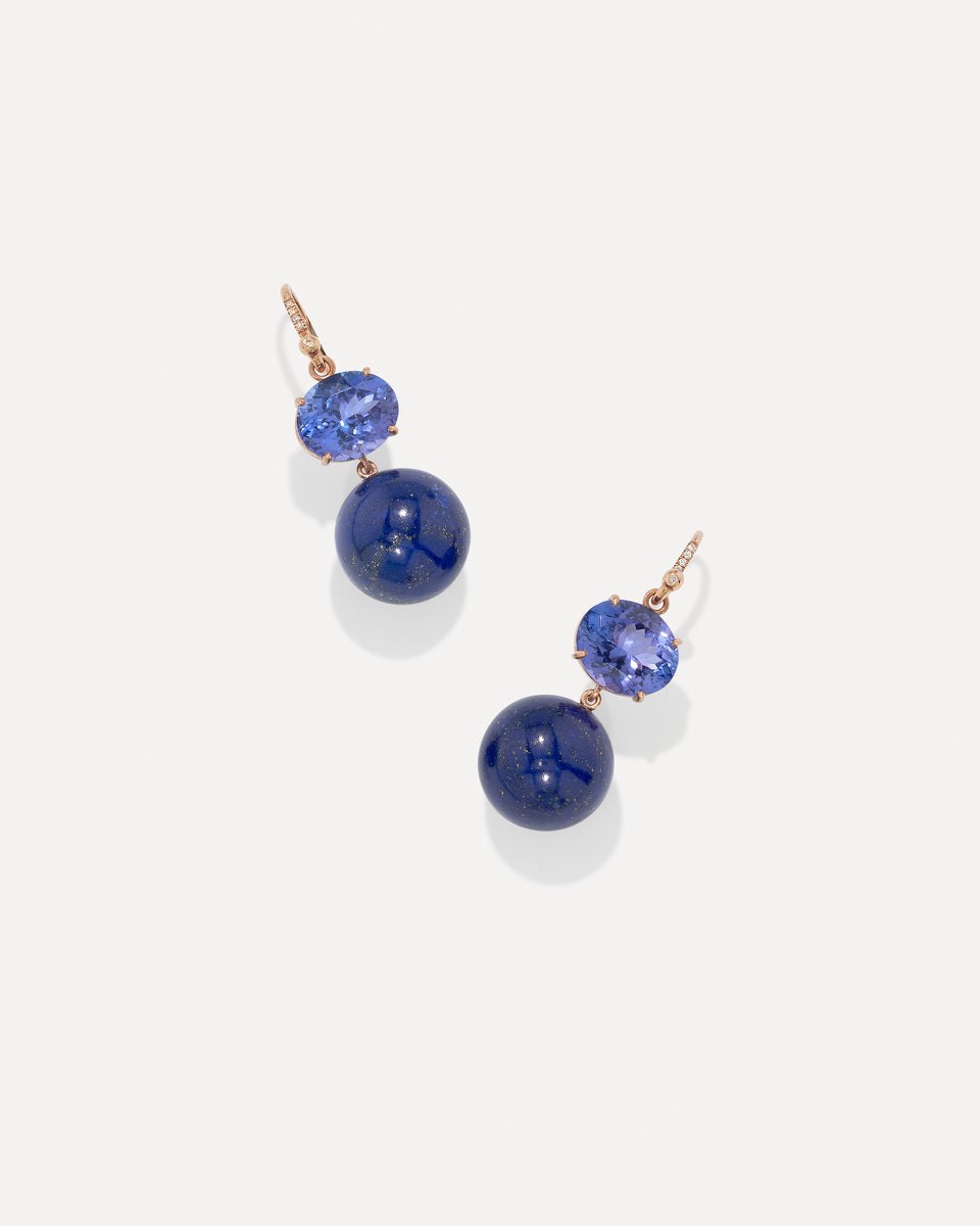 One of a Kind Gemmy Gem Gumball Earrings