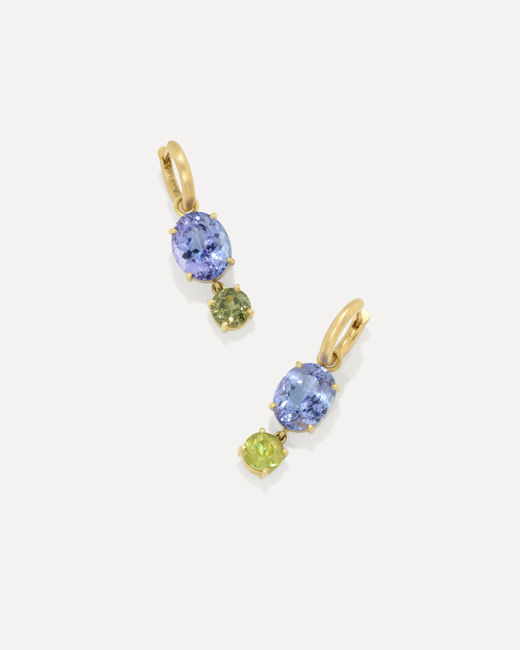 One of a Kind Gemmy Gem Jeweled Huggies - Irene Neuwirth