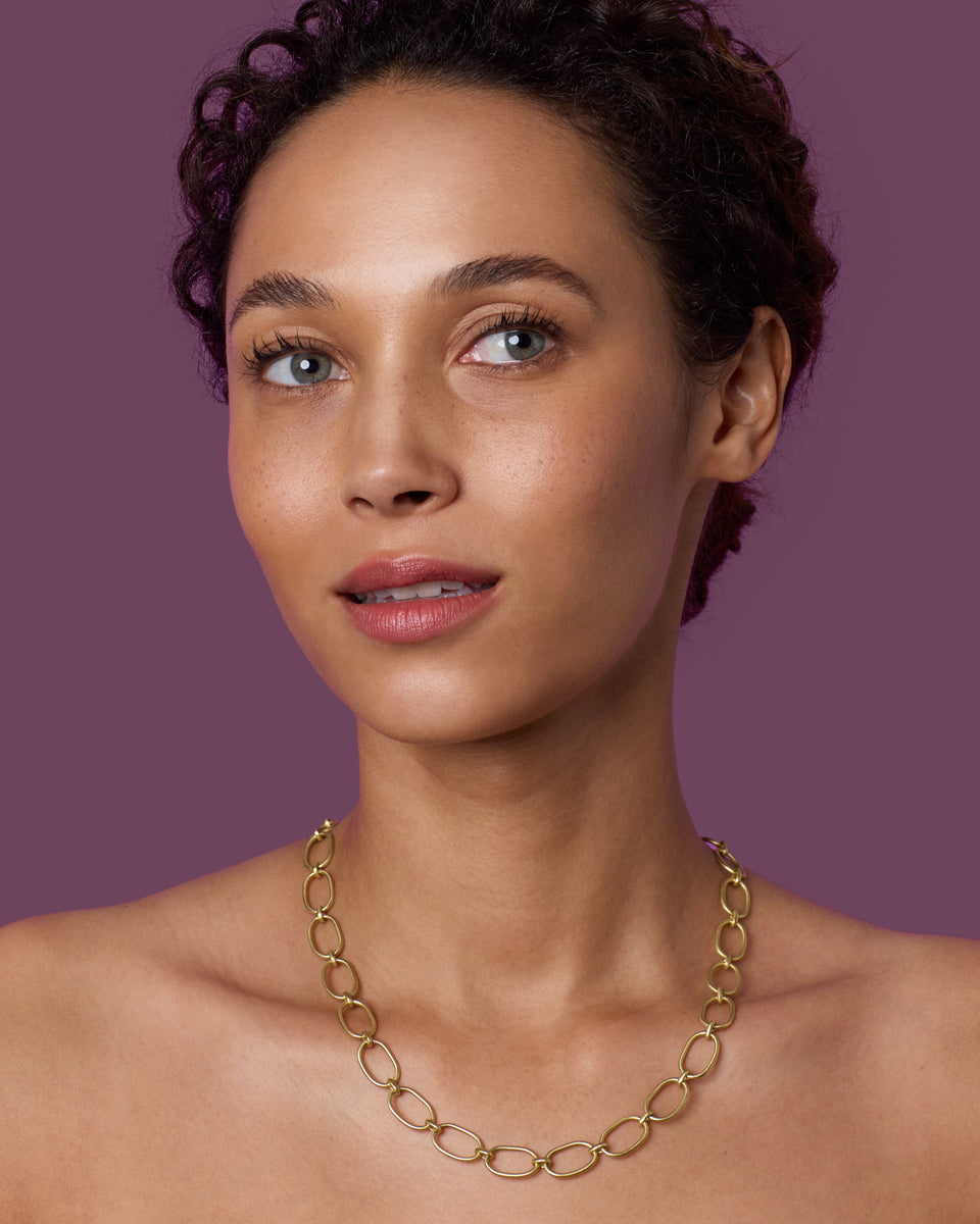 Large Oval Link Chain Necklace - Irene Neuwirth