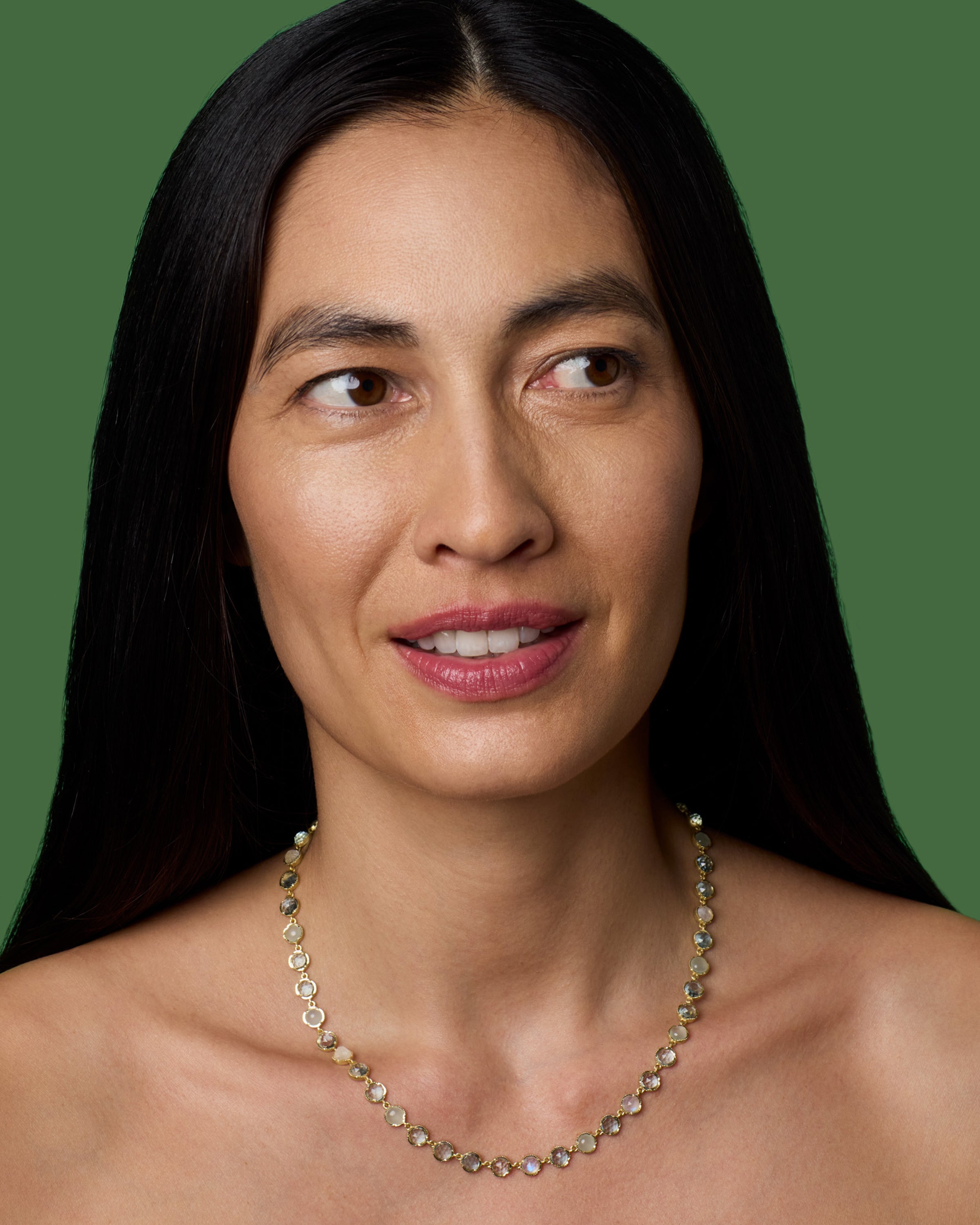 Small Classic Link Mixed Necklace Multi 18k Gold – Irene Neuwirth