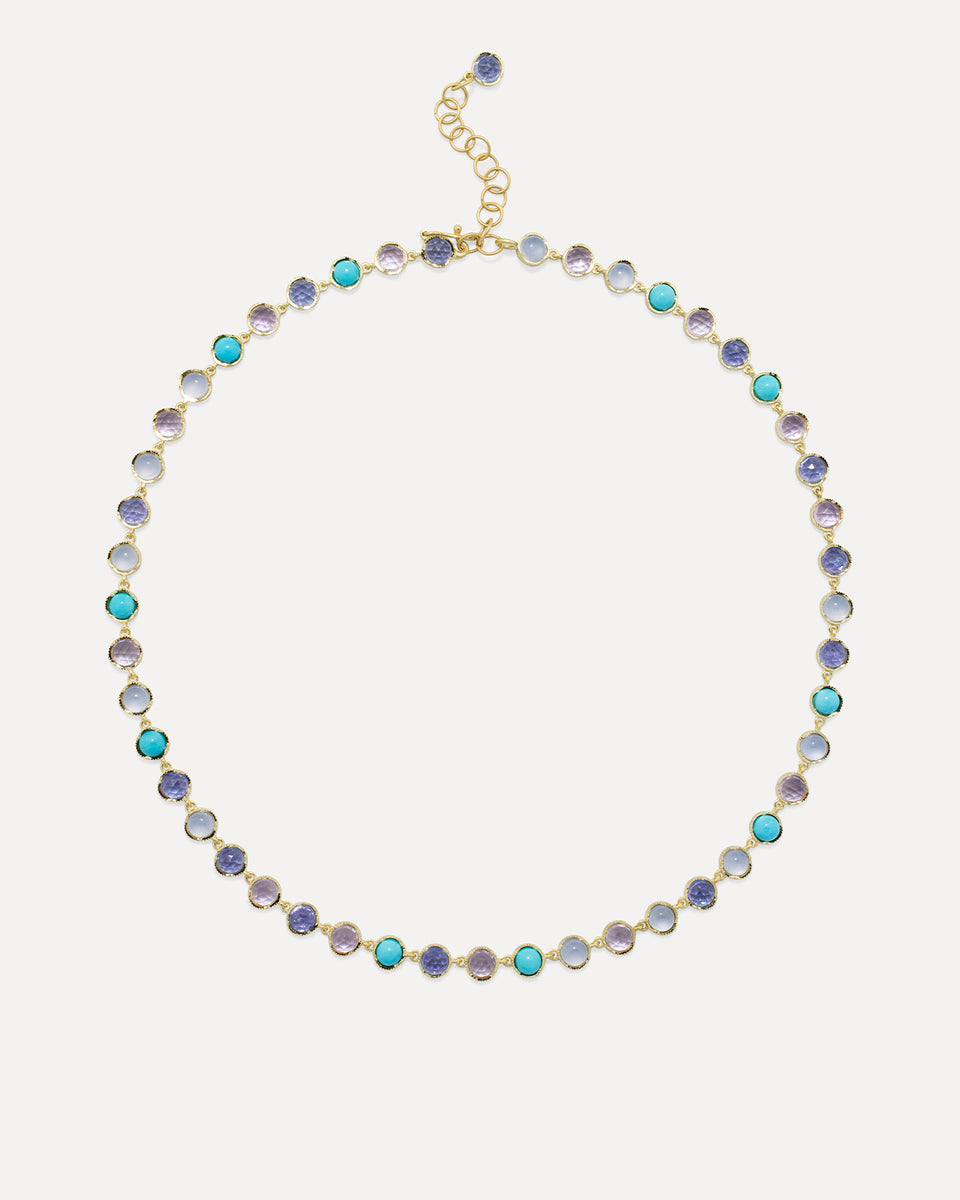 Small Classic Link Mixed Necklace - Irene Neuwirth